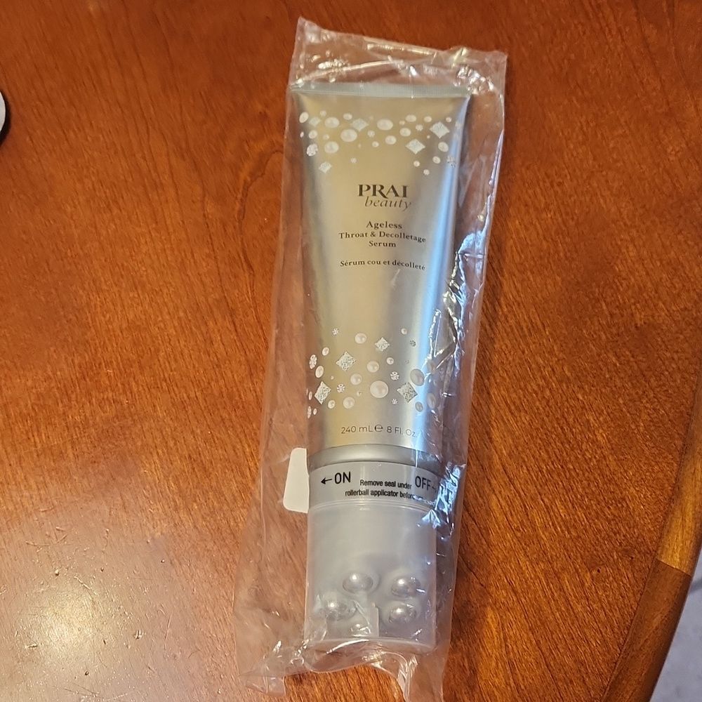 Prai Beauty Ageless Throat & Decolletage Serum 8oz NWT
